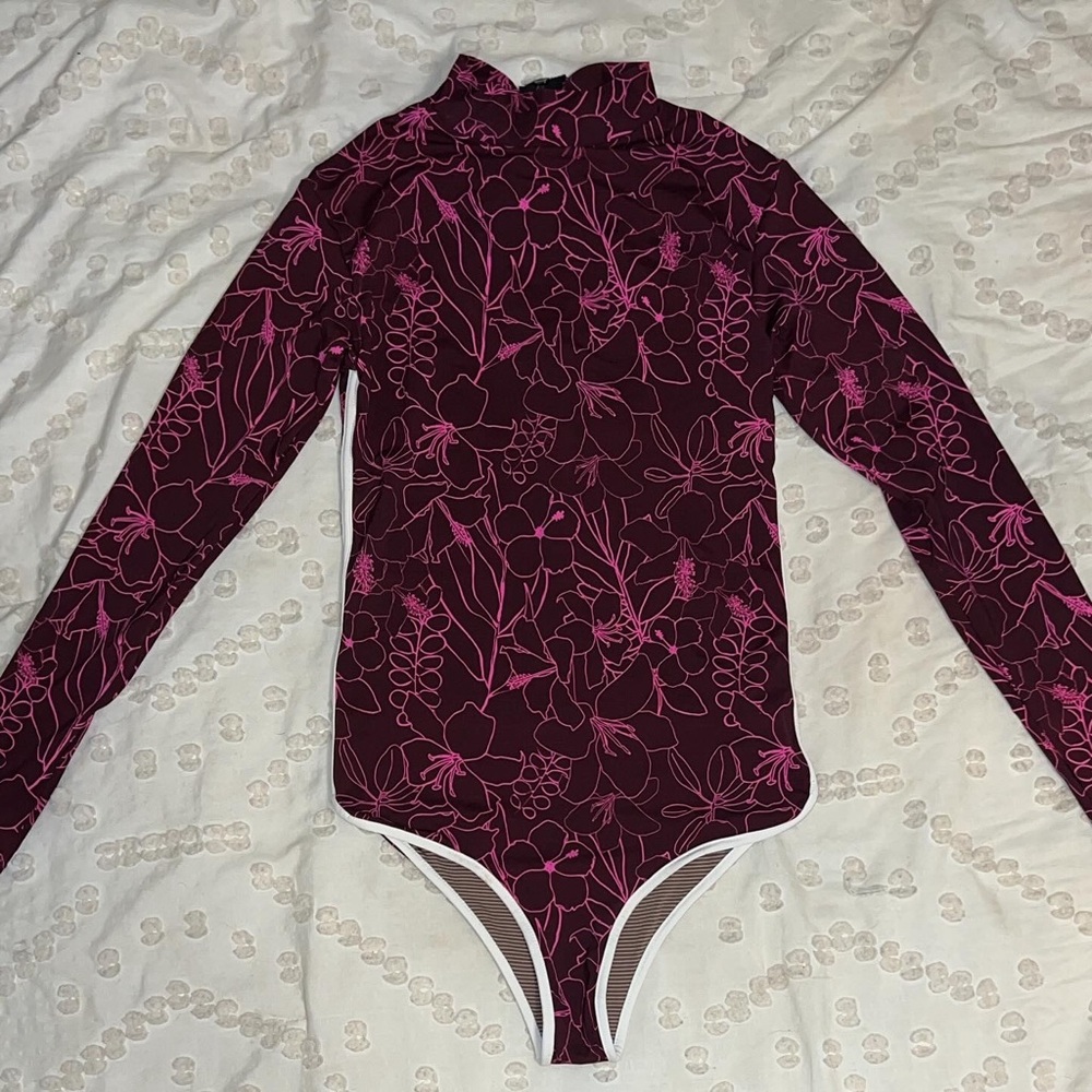 Acacia Swim Ehukai one piece in Neon Paradise